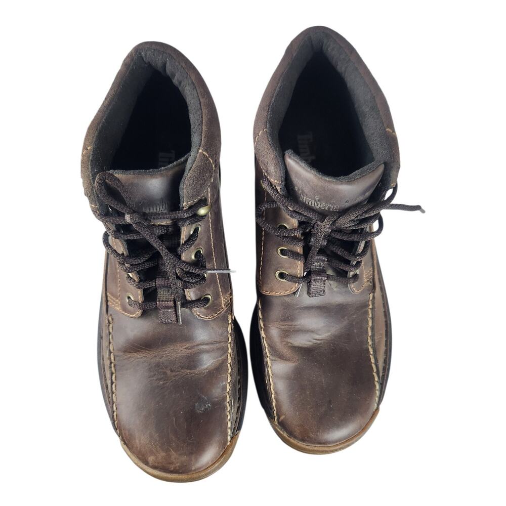Timberland Earthkeepers Y2K Brown Leather Chukka Boots Men’s 10 Rugged 74120 - Picture 6 of 15